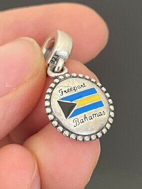 Original Pandora Exclusive Bahamas Flag Charm